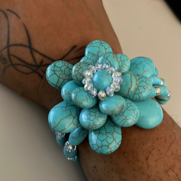 Jewelry - Floral Statement Bracelet